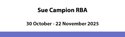 Sue Campion RBA 2025